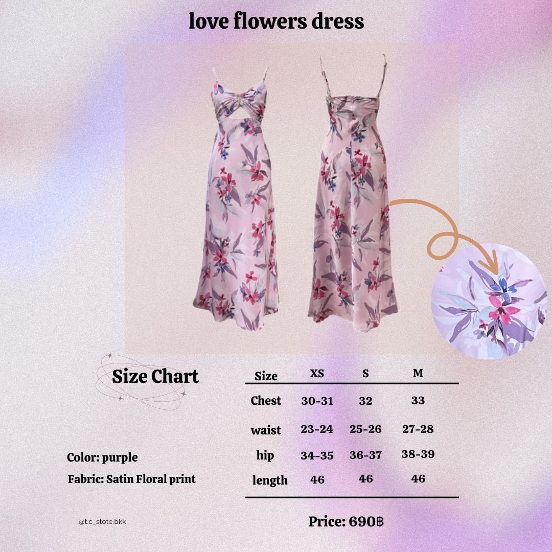 love flowers dress